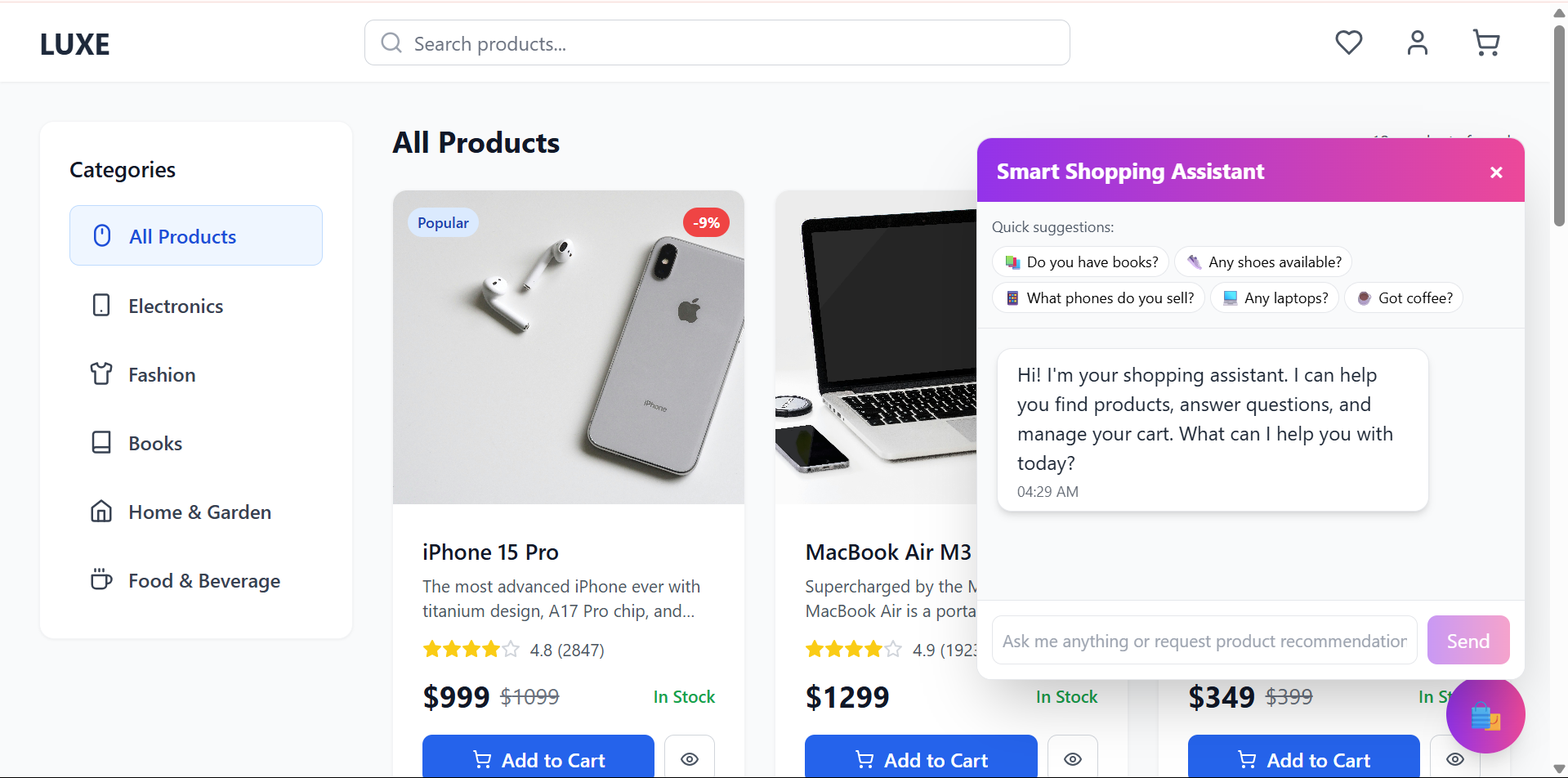 Web Development Portfolio